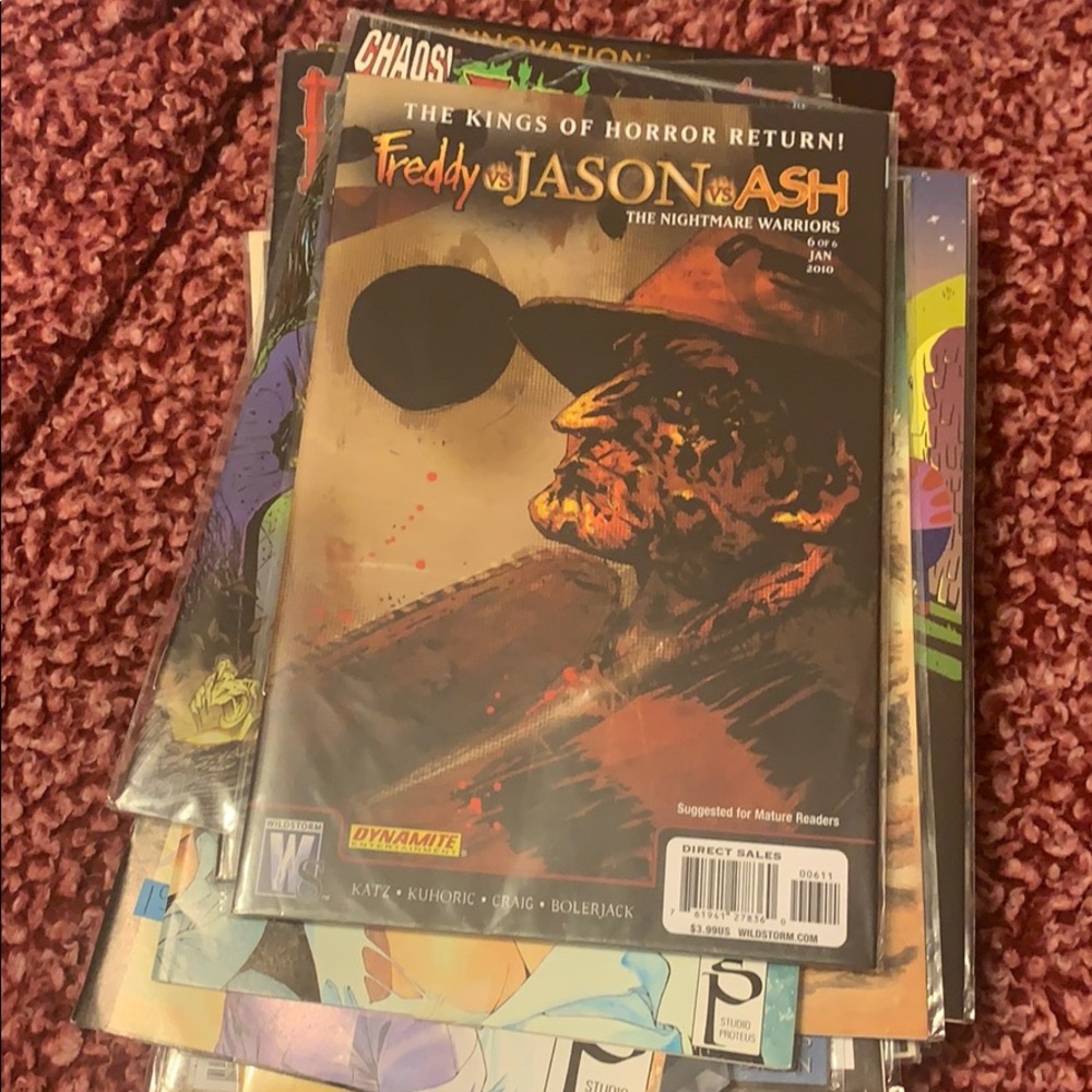 47 comic books